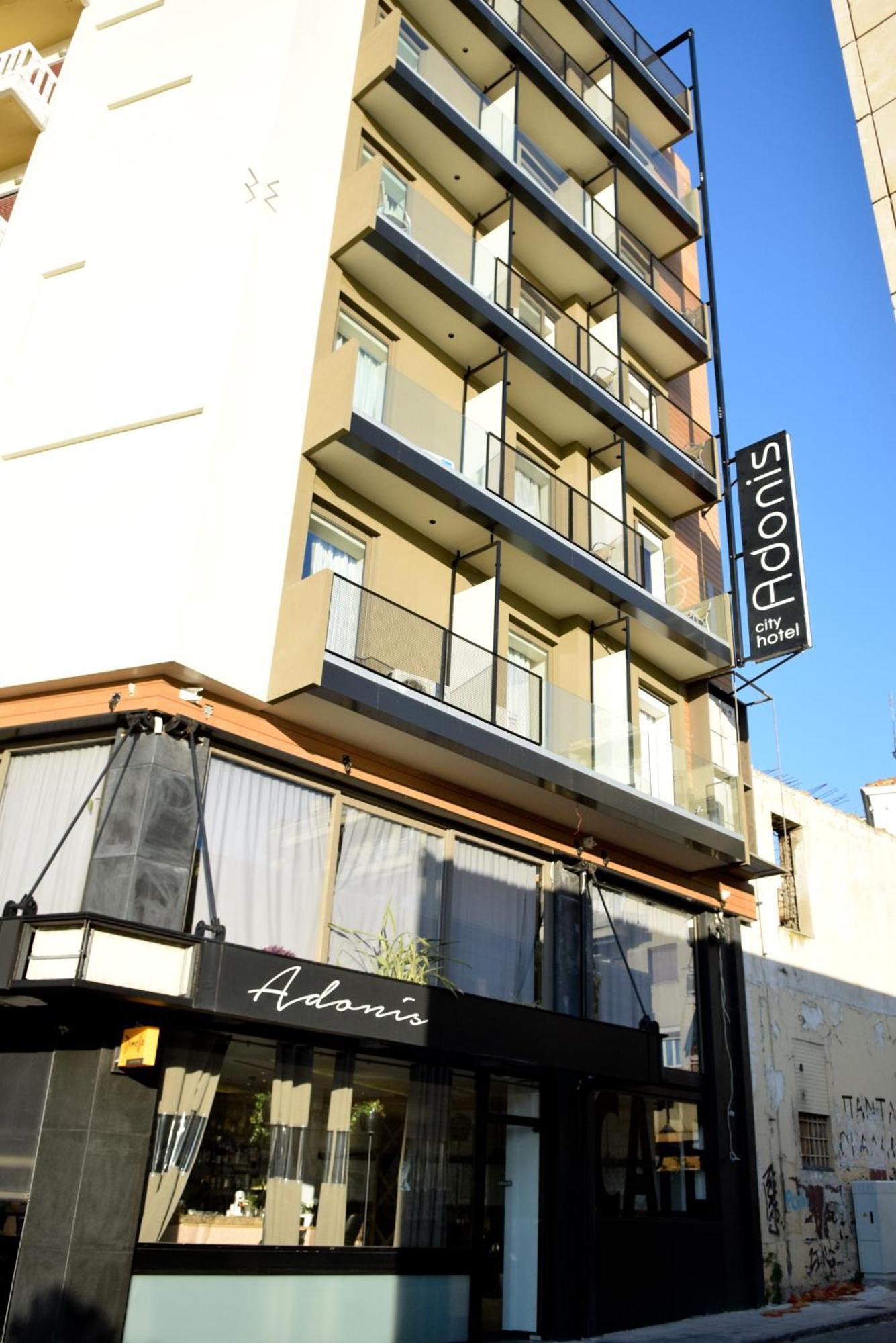 Adonis City Hotel Патра Екстериор снимка